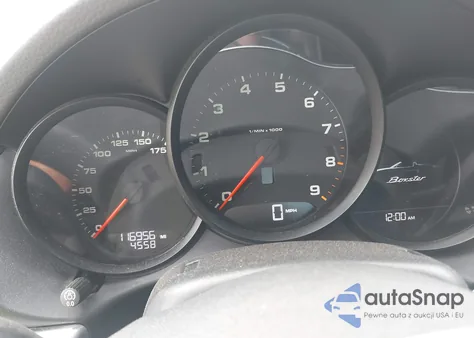 2015 Porsche Boxster из США, поврежденный, VIN WP0CA2A80FS120405